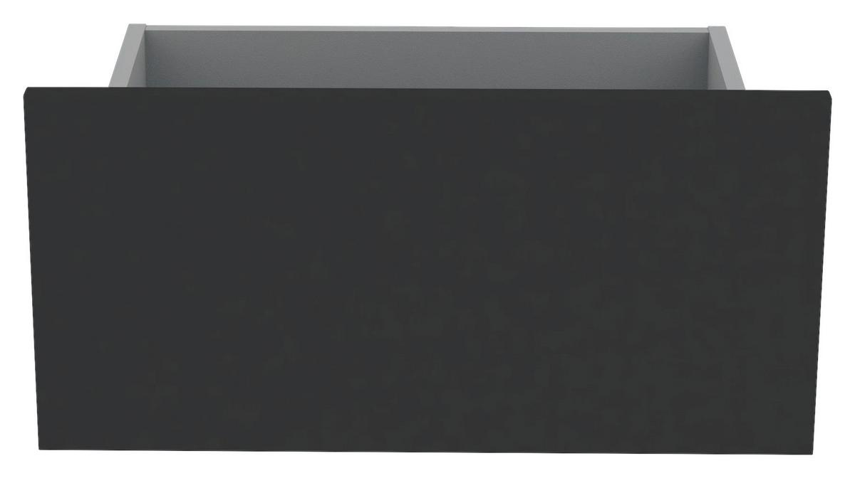 Schublade UNIT in Anthrazit - Anthrazit, MODERN, Holzwerkstoff (45,3/21,9/36,6cm) - Based