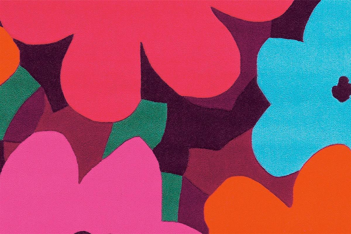 Flachwebeteppich Sam 4135 Multi/pink 140x200 - Pink/Multicolor, Basics, Textil (140/200cm)
