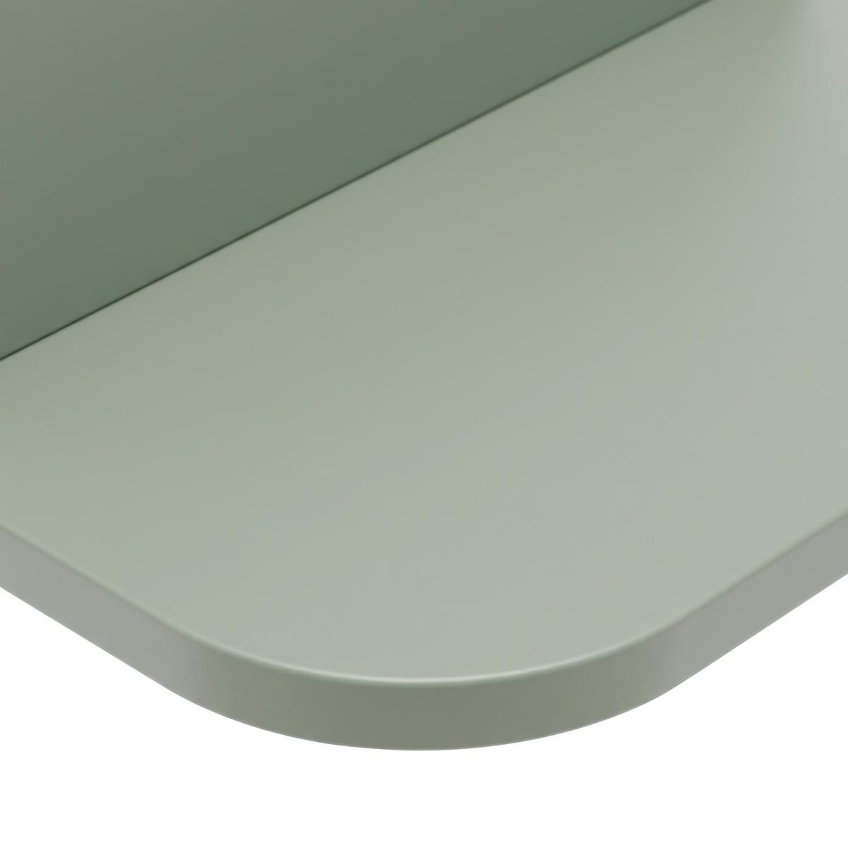 Wandboard Lagos Salbeigrün/Eiche Artisan - Salbeigrün/Eiche Artisan, MODERN, Holzwerkstoff (120/27/23,4cm) - Premium Living