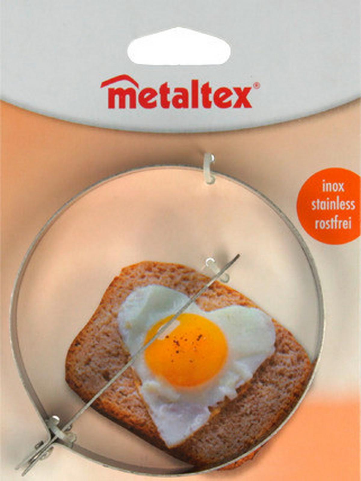 Tükörtojásforma Metaltex - fém (16/11,9/1,8cm) - Metaltex