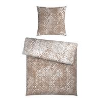 Bettwäsche Daniela Taupe ca. 135x200cm - Taupe, KONVENTIONELL, Textil (135/200cm) - Mömax