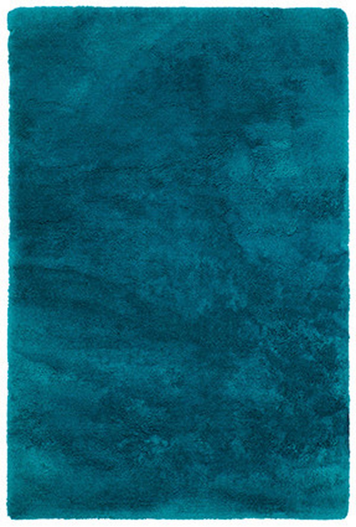 HOCHFLORTEPPICH MY CURACAO - Petrol, Konventionell, Textil (80/150cm)