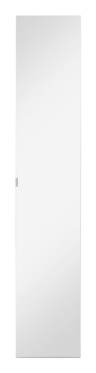 Tür "UNIT" in Alufarben inkl. Spiegel - Alufarben, MODERN, Glas/Holzwerkstoff (45,4/202,6/1,8cm) - Based