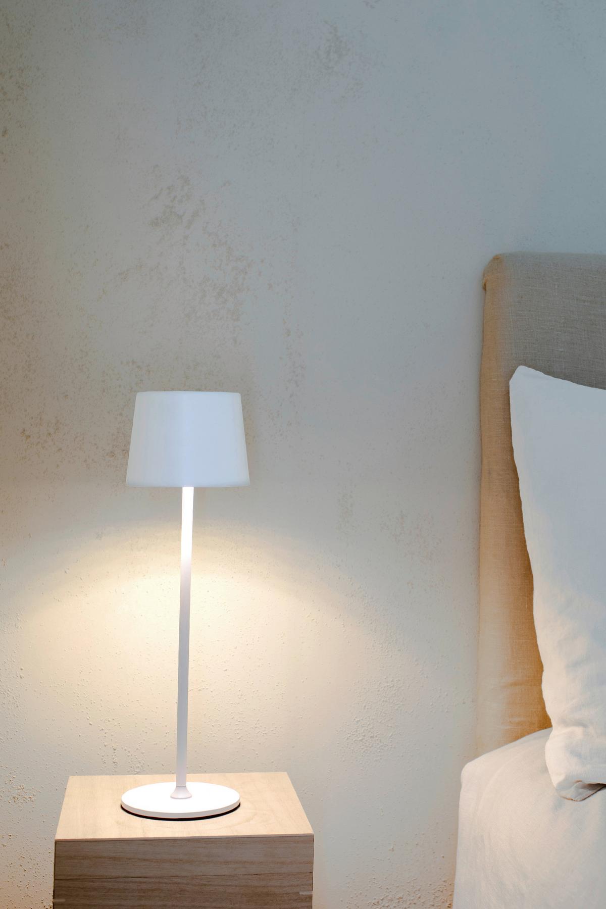 LED-Tischleuchte Fiore max. 2 Watt dimmbar - Weiß, Basics (11,5/11,5/38cm) - Markslöjd