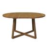 AUSZIEHTISCH MILEY - Eichefarben, MODERN, Holz (120-160/120/76cm) - Bessagi Home