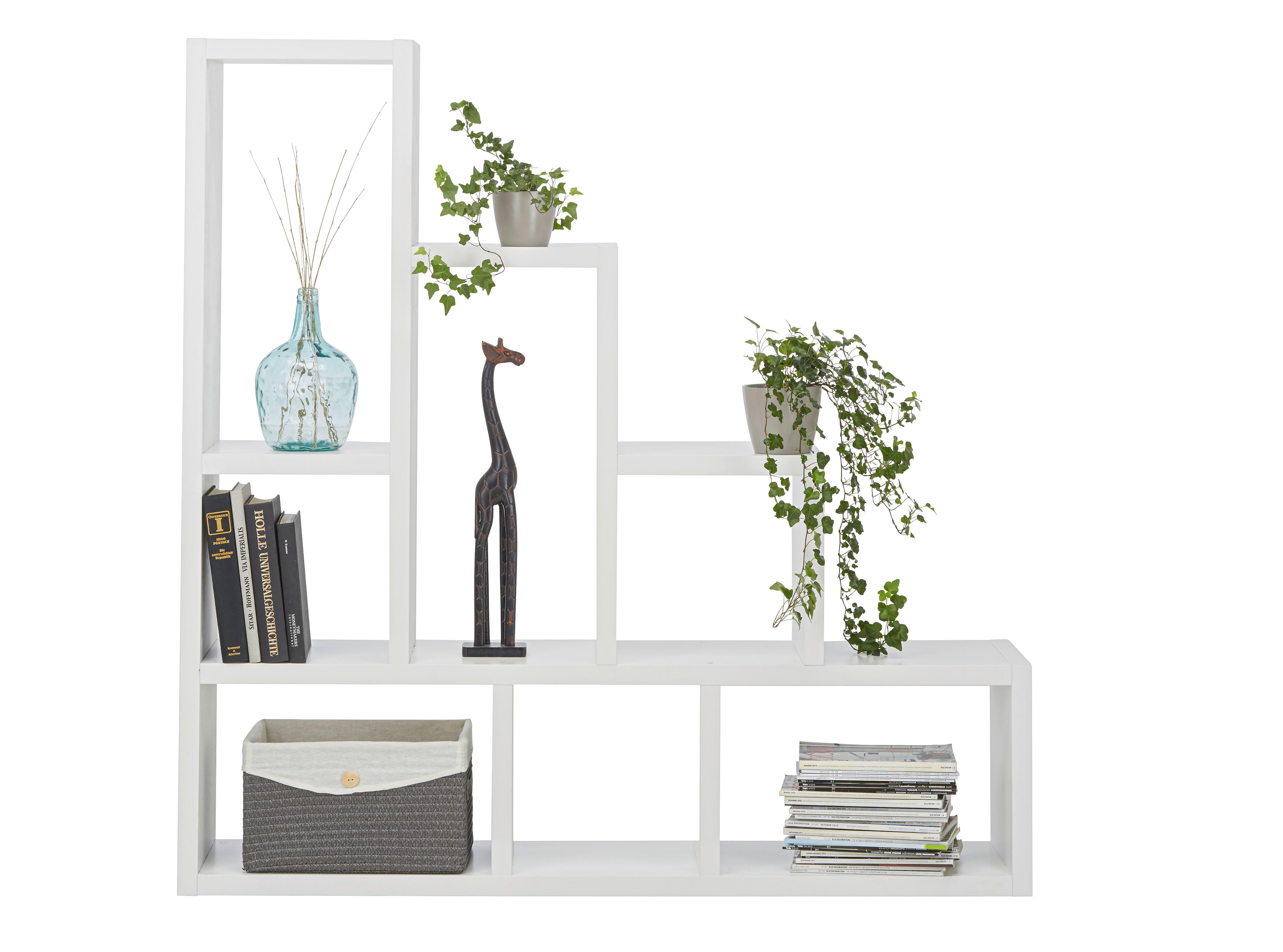 Raumteiler in Weiss - Weiss, Modern, Holzwerkstoff (155/155/35cm) - Modern Living