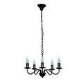 Hängeleuchte Klara, max. 5x40 Watt - Schwarz, ROMANTIK / LANDHAUS, Metall (46/81cm) - Mömax modern living Hängeleuchte Klara, max. 5x40 Watt - Schwarz, ROMANTIK / LANDHAUS, Metall (46/81cm) - Mömax modern living