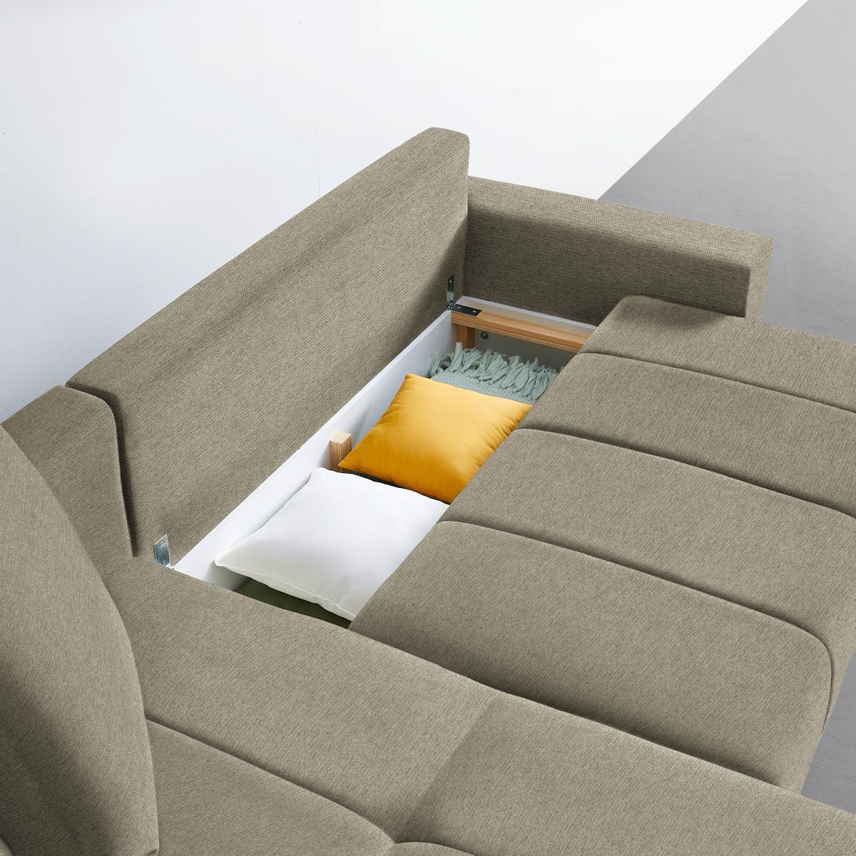 Ecksofa Alatri Greige - Greige/Schwarz, MODERN, Kunststoff/Textil (289/90/176cm) - Based