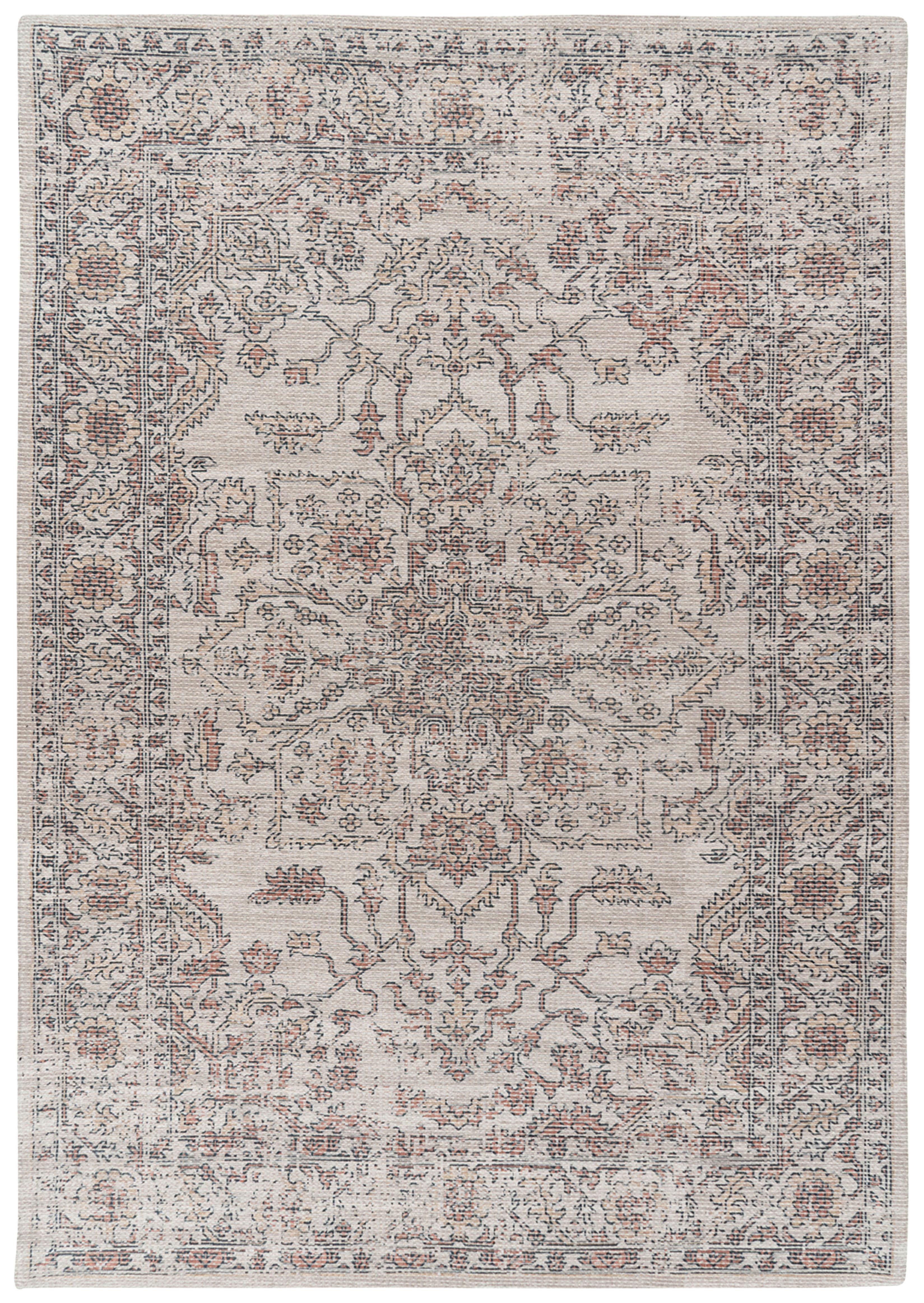 Vintage-teppich Percy 300 - Beige, Konventionell, Textil (80/150cm) - Kayoom