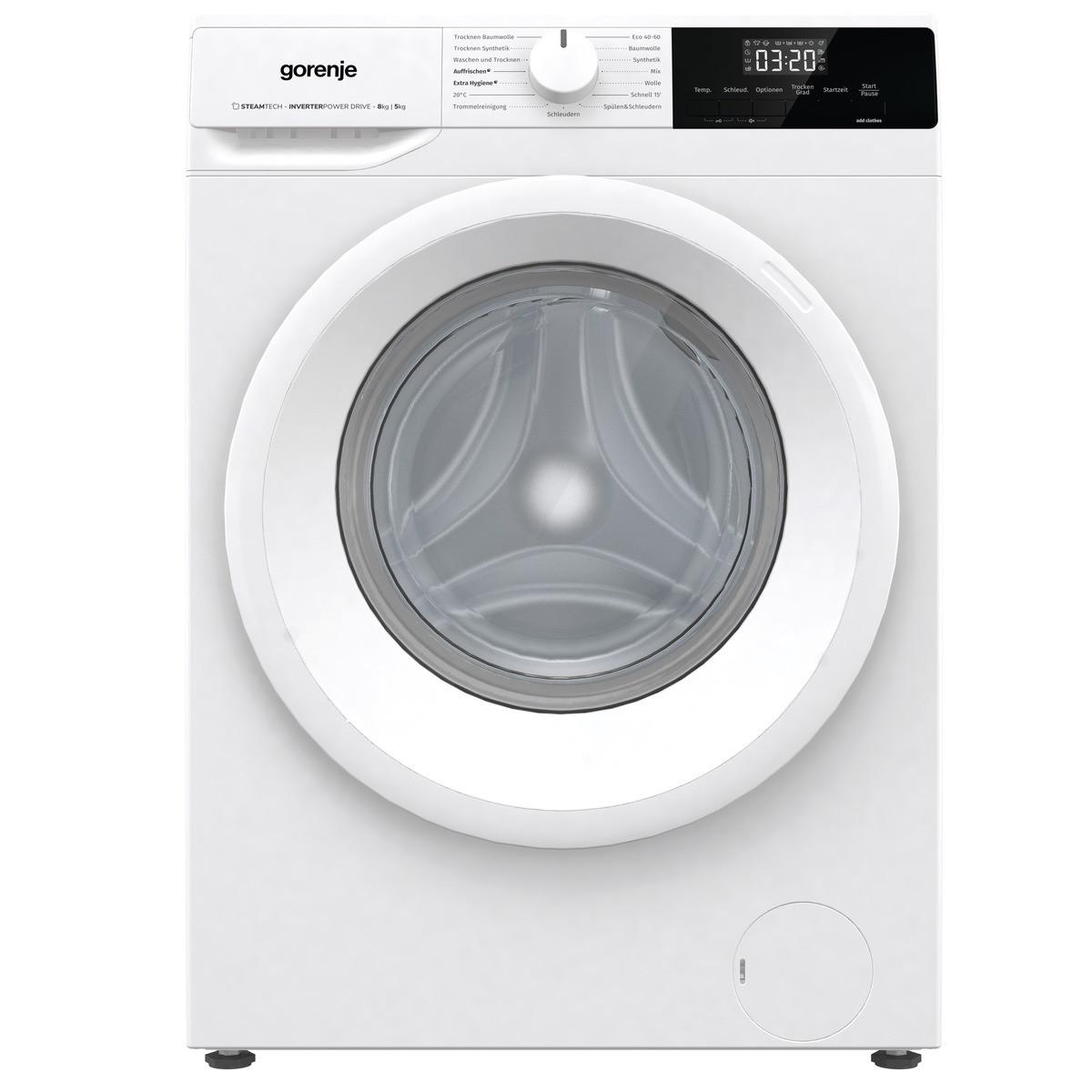 Waschtrockner W3D2A854ADPS/DE, in Weiss - Weiß, MODERN (60/85/54cm) - Gorenje