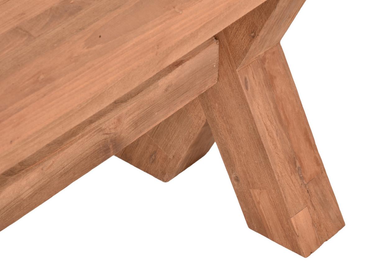 Gartenbank Kisar Teak - Braun, Basics, Holz (35/48/200cm) - Gardenson