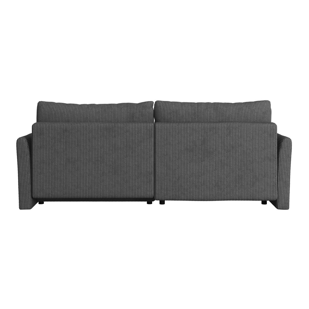 Coltar SONOS - negru/ecru, Modern, textil (228/146cm) - Modern Living