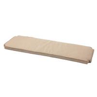 Bankauflage Rosenborg - Sandfarben, Natur, Kunststoff (150/5/58cm) - Gardenson