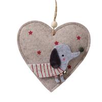 Decorațiune de agățat Barney Paz I - bej, Konventionell, textil (13/3cm) - Modern Living