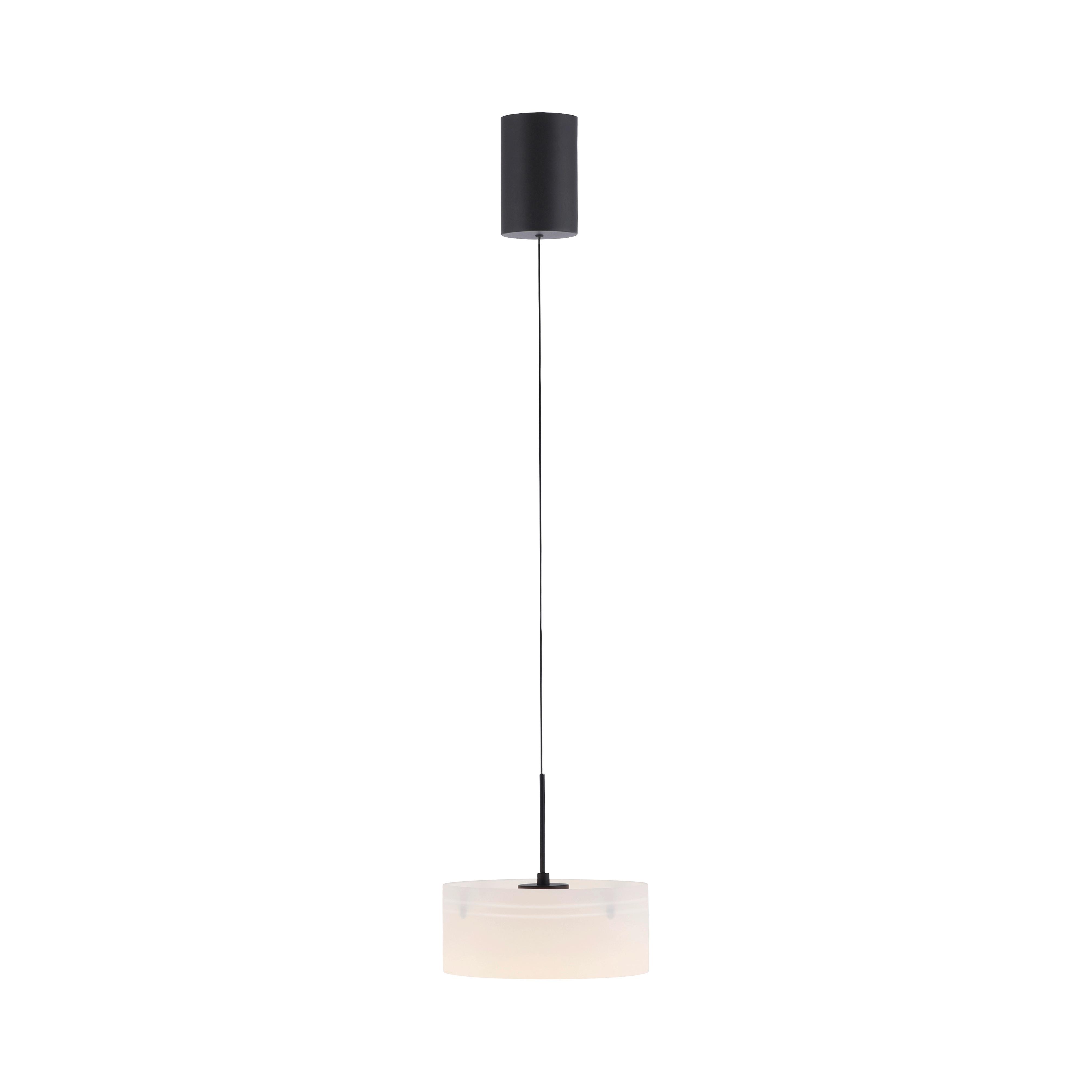 LAMPA WISZĄCA LED 2778-18 MARIKA - czarny, Design, tworzywo sztuczne/metal (20/20/180cm) - Paul Neuhaus
