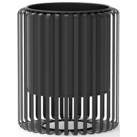 PFLANZTOPF RIO - Schwarz, Metall (22,8cm) - Mömax
