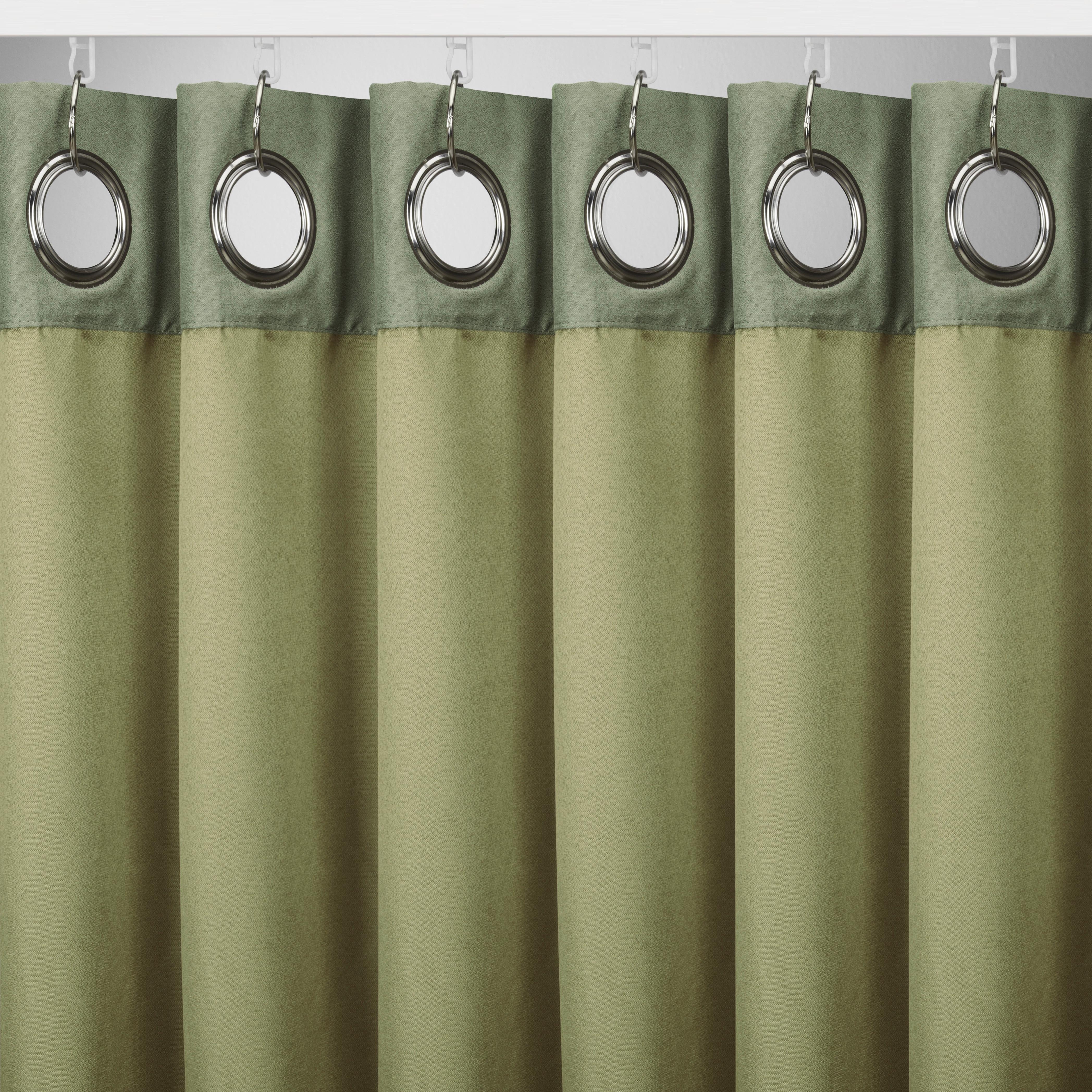 ÖLJETTLÄNGD VELOURS - grön, Klassisk, textil (140/245cm) - Mömax