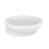 Posodica Za Milo Naime - bela, Moderno, umetna masa (9,5/2,9cm) - Premium Living