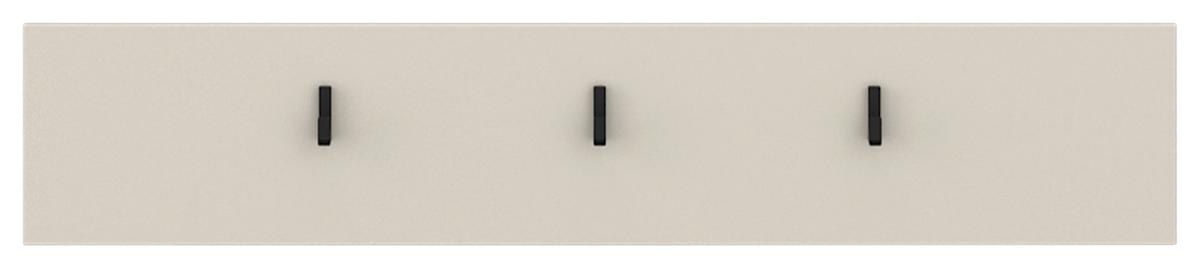 Cuier de perete NAXXAR - cașmir, Trend, material pe bază de lemn (94,2/18/1,6cm) - Modern Living