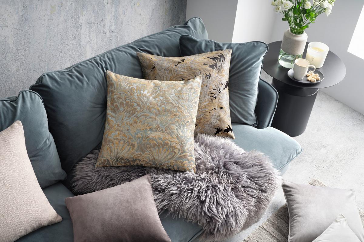 Schaffell Jenny in Grau ca. 90x60cm - Grau, Fell (60/90-105cm) - Modern Living