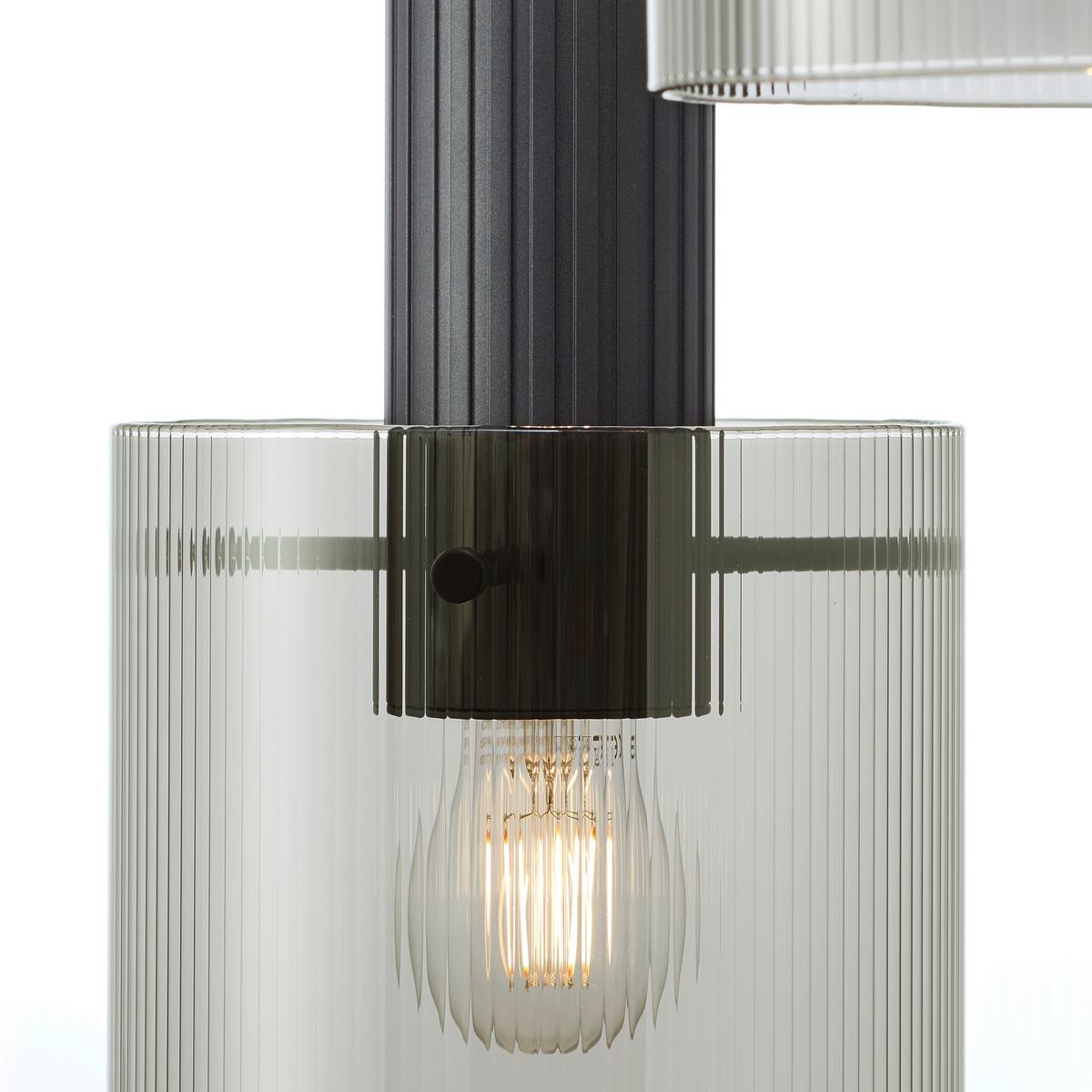 LAMPA ZWIESZANA 60139/93 RIFFELINI PE3 - antracytowy, Trend, metal/szkło (48/150cm) - Brilliant