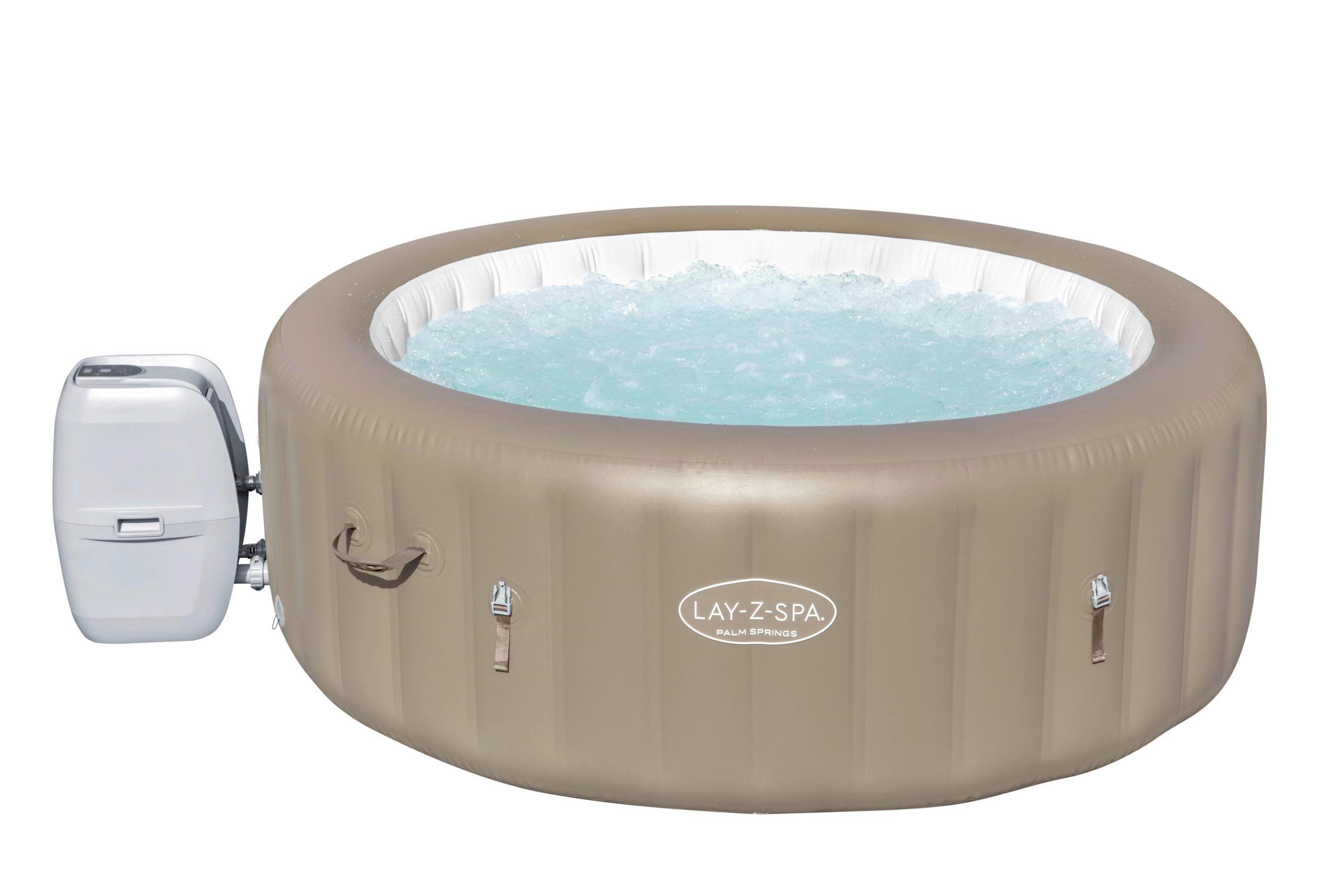 Whirlpool Adela Ø ca. 196cm - Hellbraun, MODERN, Kunststoff (196/71cm) - Bestway