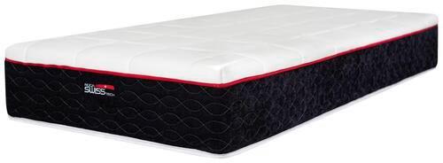 Madrac S Džep. Opruž. Jezgrom Swisstech Interactive - bijela/crna, Moderno, tekstil (140/200cm) - Premium Living