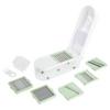 GEMÜSESCHNEIDERSET GOURMETMAXX MULTI-SCHNEIDER - Salbeigrün/Weiß, KONVENTIONELL, Kunststoff/Metall (27,5/11,5/9,5cm)