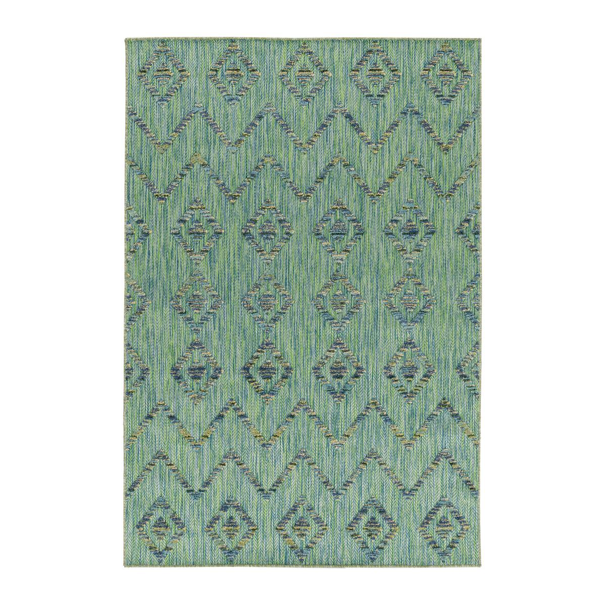 Läufer Bahama Grün ca. 80x250cm - Grün, Design, Textil (80/250cm) - Novel