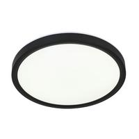 Led-deckenleuchte Tir - Weiss/Schwarz, Modern, Kunststoff (30/2,5cm) - Mömax