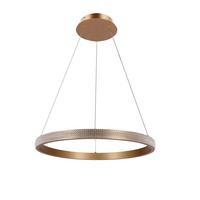 Led Svjetiljka Viseća 31-28440 Hashim - zlatne boje, Design, metal (60/60/115cm)