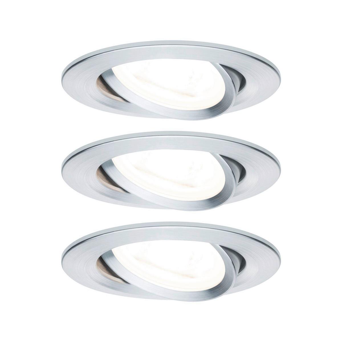 Deckenleuchte Nova max. 6,5 Watt, 3-teilig - Basics (8,4cm) - Paulmann