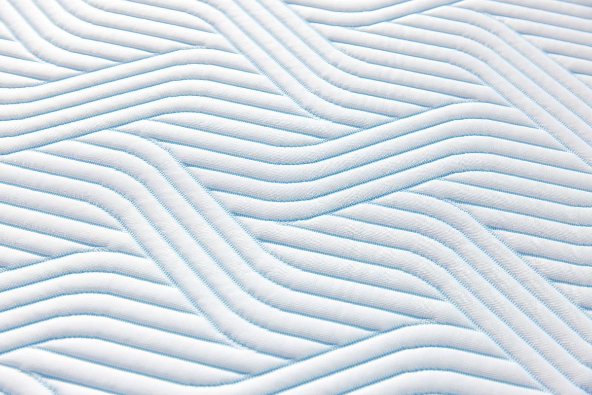 MATERAC NAWIERZCHNIOWY PRO PLUS SMART COOL SOFT - biały, Basics, tkanina (120/200cm) - Tempur