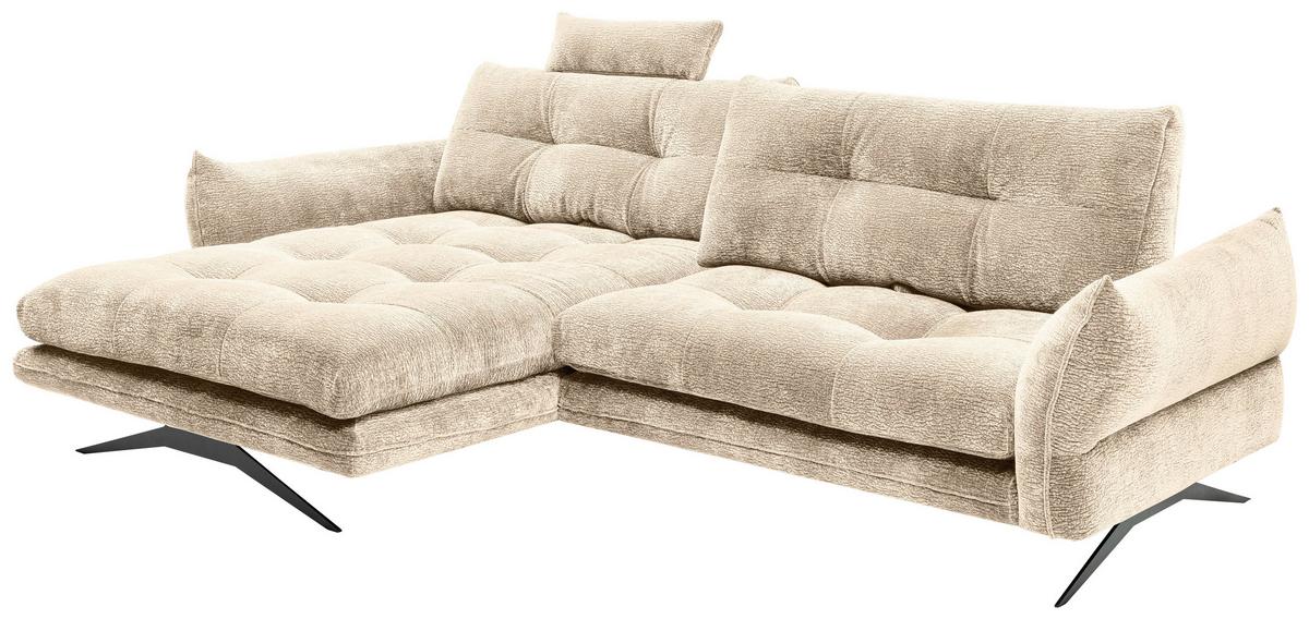 Coltar BAXTER - bej, Modern, textil (177/68-87/280cm) - Premium Living