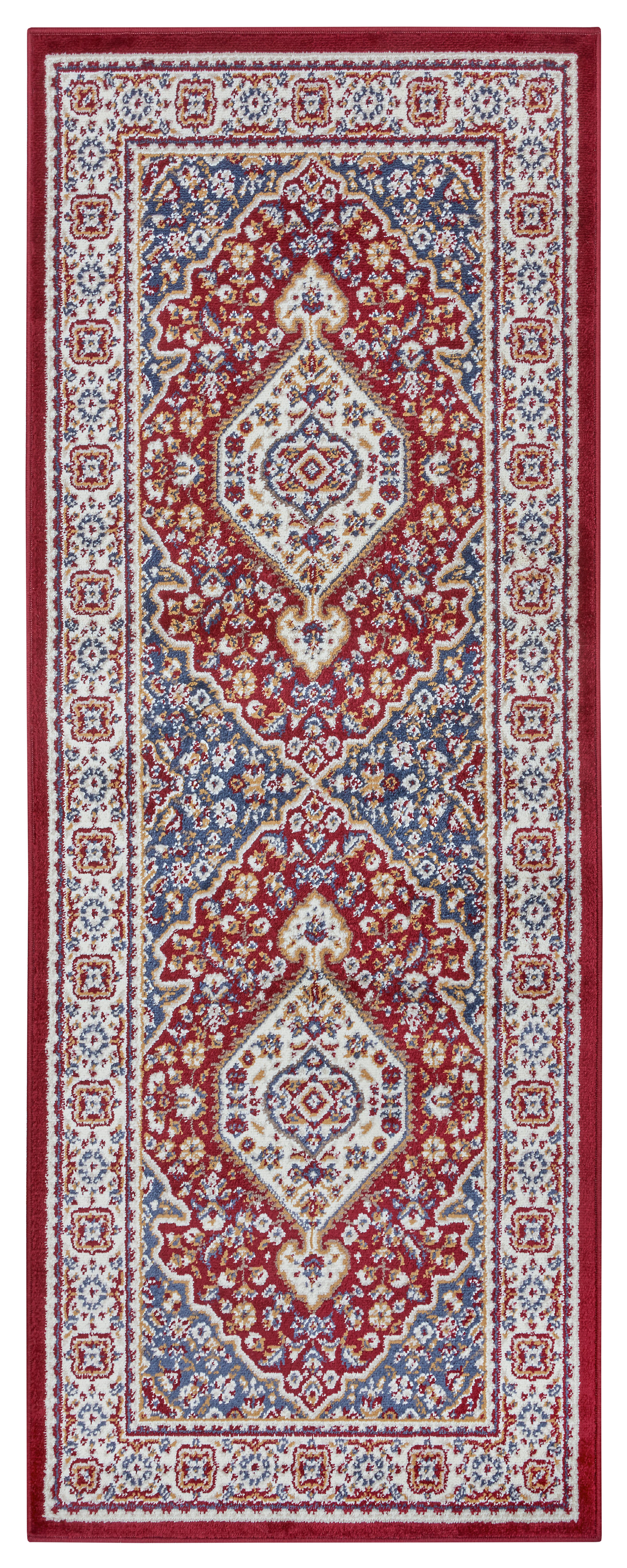 CHODNIK MOCHI ROT 105644-80X240CM - czerwony/różnokolorowy, Design, tworzywo sztuczne (80/240cm) - Hanse Home