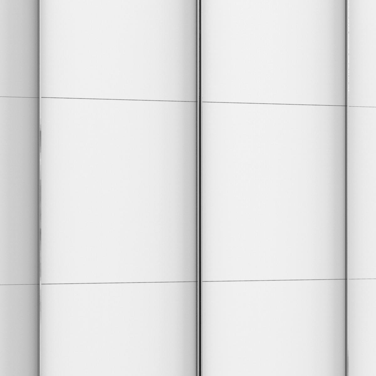 Ormar S Kliznim Vratima Level 36a - bijela/boje kroma, Basics, drvni materijal/metal (350/216/65cm) - Modern Living