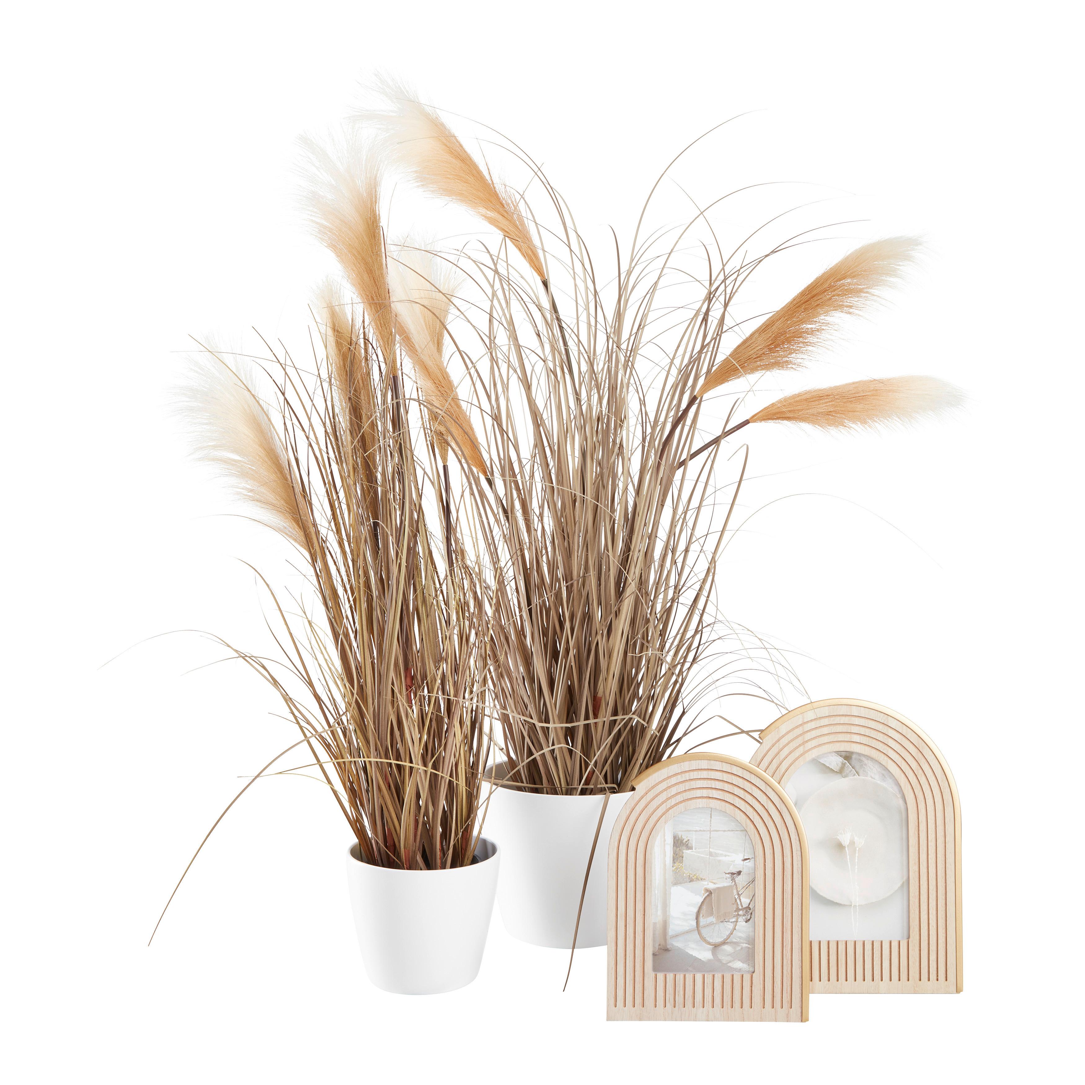 Bilderrahmen Jolie Naturfarben - Goldfarben/Naturfarben, Konventionell, Glas/Holz (17,6/22,6/1,2cm) - Modern Living