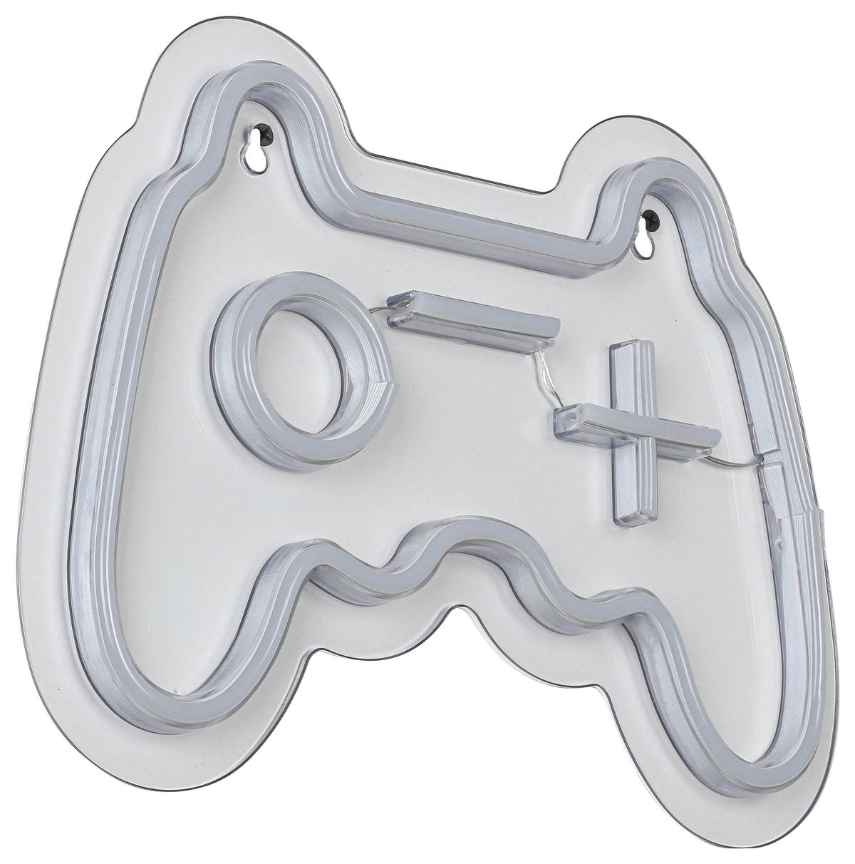 Led Díszlámpa Spieli - áttetsző/fehér, Modern, műanyag (30/22/1,30cm) - Mömax