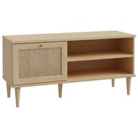 TV-Element Calasetta Eichefarben - Eichefarben/Goldfarben, Natur, Holz/Holzwerkstoff (120,1/57,8/41,4cm) - Premium Living