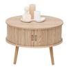 SOFFBORD SKANDY - naturfärgad, Modern, trämaterial/trä (60/40cm) - Premium Living