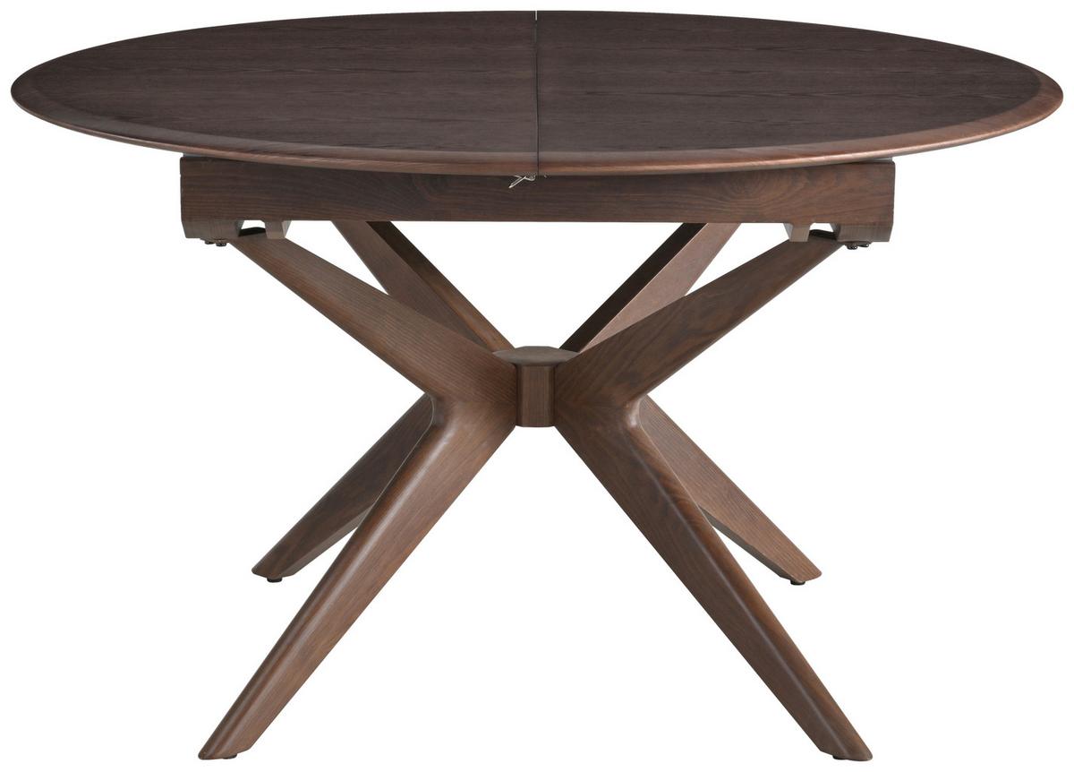 Jedilna Miza Valeta, Barva Oreha, 180x130 - barva oreha, Moderno, kovina/leseni material (180/130/75cm) - MID.YOU