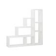 Raumteiler in Weiß mit 7 Fächern - Weiß, MODERN, Holzwerkstoff (155/155/35cm) - MÖMAX modern living