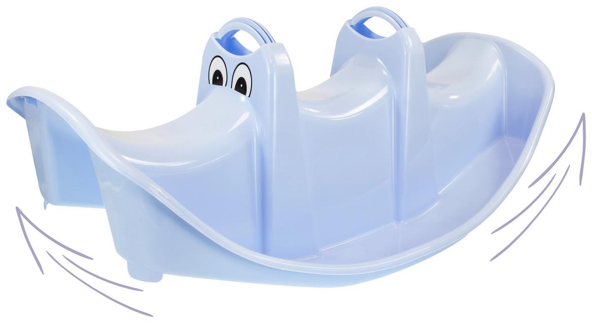 Wippe Big Rocker Hellblau - Hellblau, KONVENTIONELL, Kunststoff (108/42/61cm)
