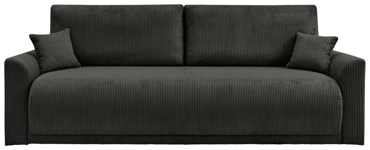 Trosjed Na Razvlačenje Kim - crna, Moderno, drvo (234/90/103cm) - Modern Living