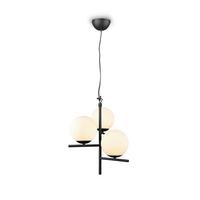 Hängeleuchte Pure Anthrazit/Weiß max. 28 Watt - Anthrazit/Weiß, Basics, Glas/Metall (40/150cm) - Trio Leuchten