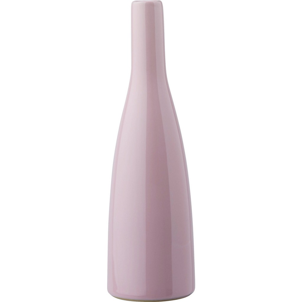 Vase Plancio aus Keramik in Rosa