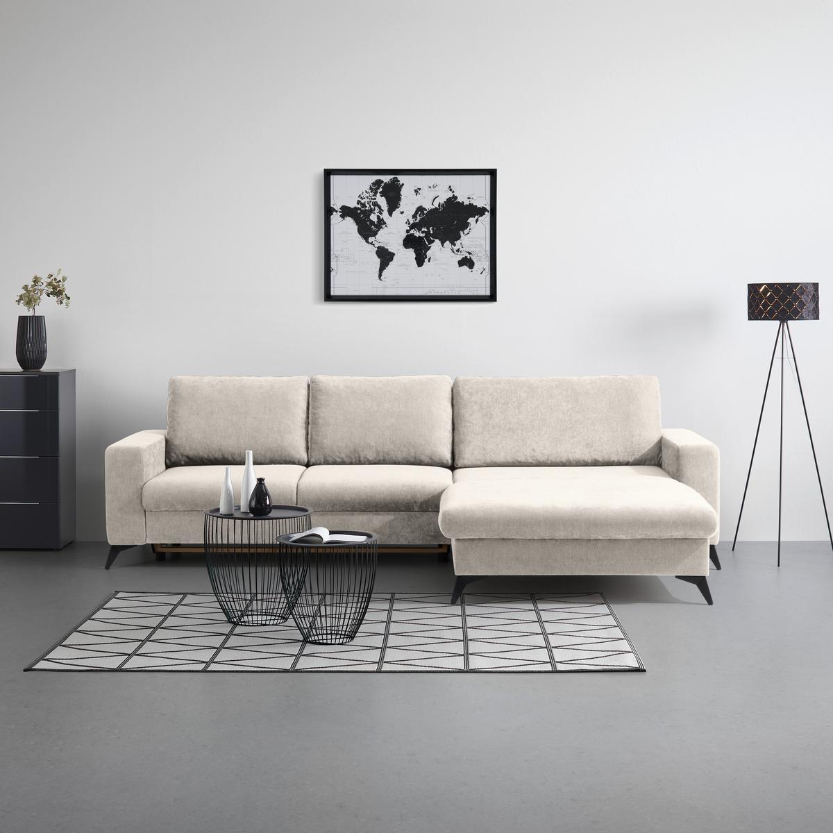 Coltar SUNNY - ecru, Modern, textil (290/87/178cm) - Mömax