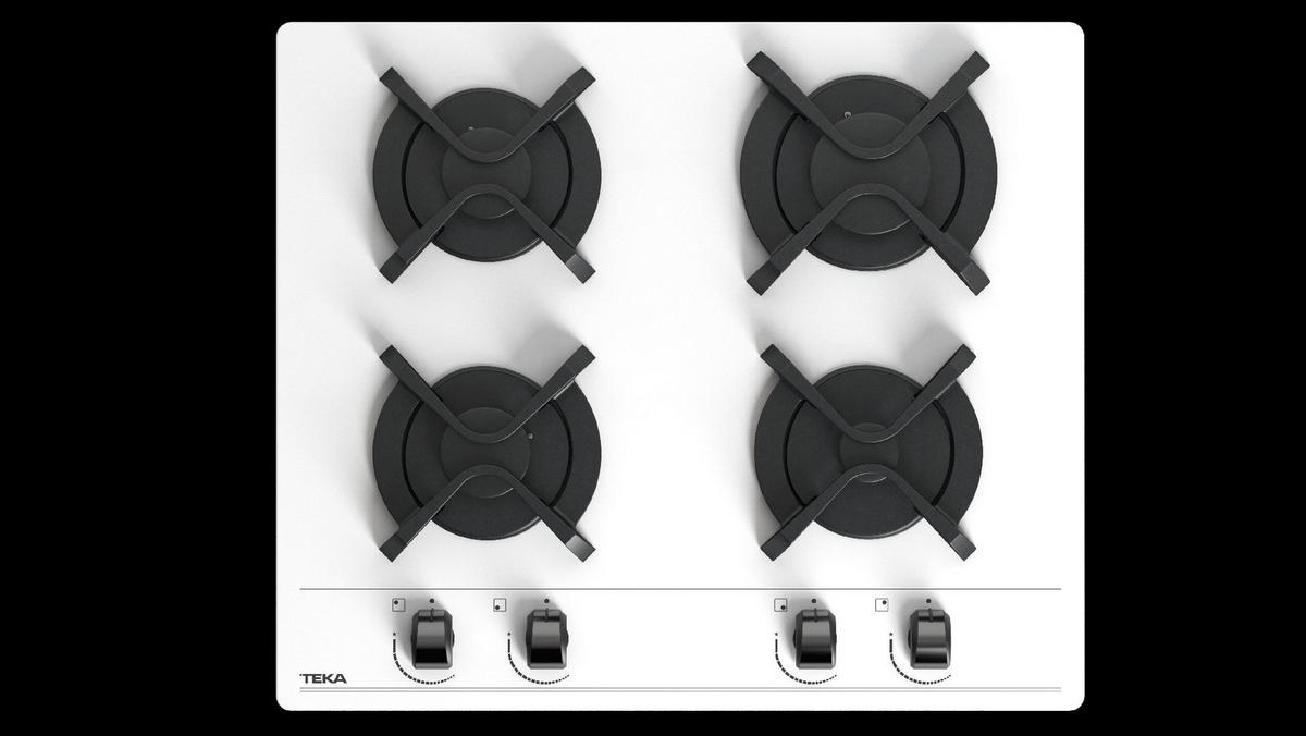 Plită pe gaz TEKA GBC 64001 WHITE - Modern (58/3,5/50cm) - Teka
