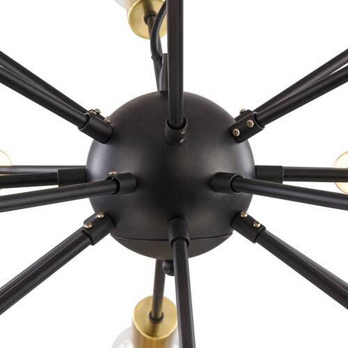 PENDELLEUCHTE JACKSON - Schwarz, Trend, Metall (98/74,2cm) - MAYTONI