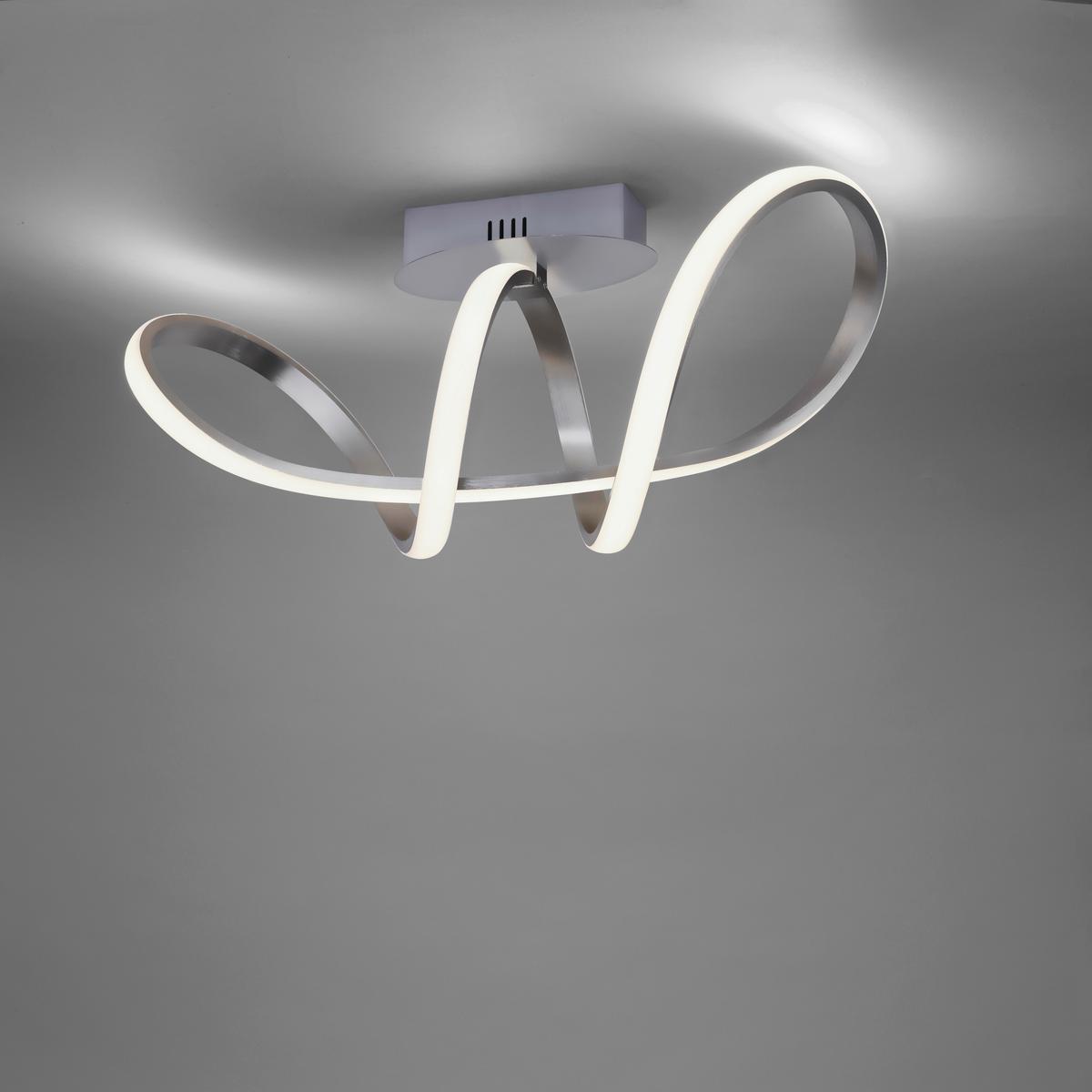 Deckenleuchte 15403-95 Maria max. 15,50 Watt - Alufarben, Design, Metall (61/24,5/27,0cm)